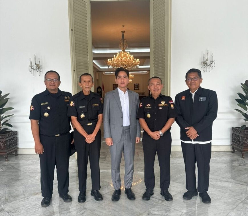 Jajaran Pengurus Pusat Senkom Mitra Polri Diterima Wakil Presiden di Istana Wapres
