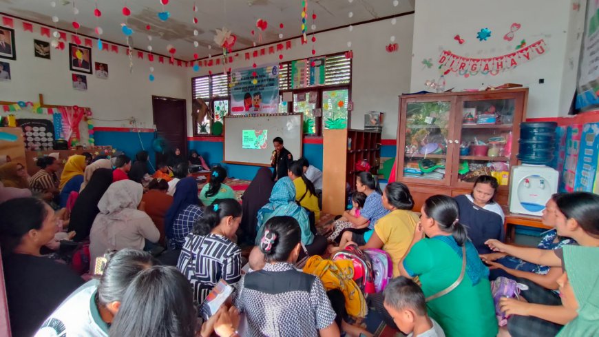 TK Negeri Pembina Dayun Gelar Parenting "Penggunaan Bahasa yang Baik pada Anak" Bersama Senkom Mitra Polri Riau