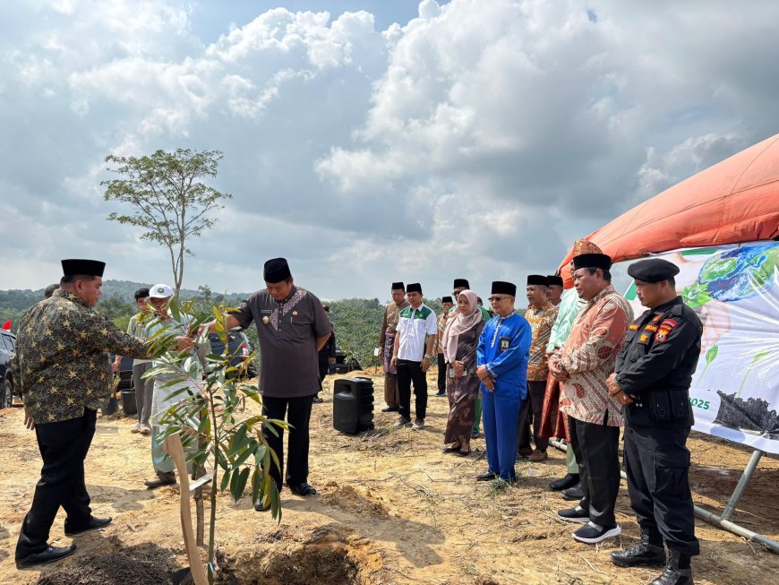 SENKOM Inhu Hadiri Peresmian SMP RMBS & Penanaman Pohon oleh LDII Inhu, Dukungan Penuh dari Pemda dan Forkopimda