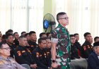 Kasiter Korem 031/ Wira Bima Berikan Materi Bela Negara Kepada 254 Anggota Senkom Riau