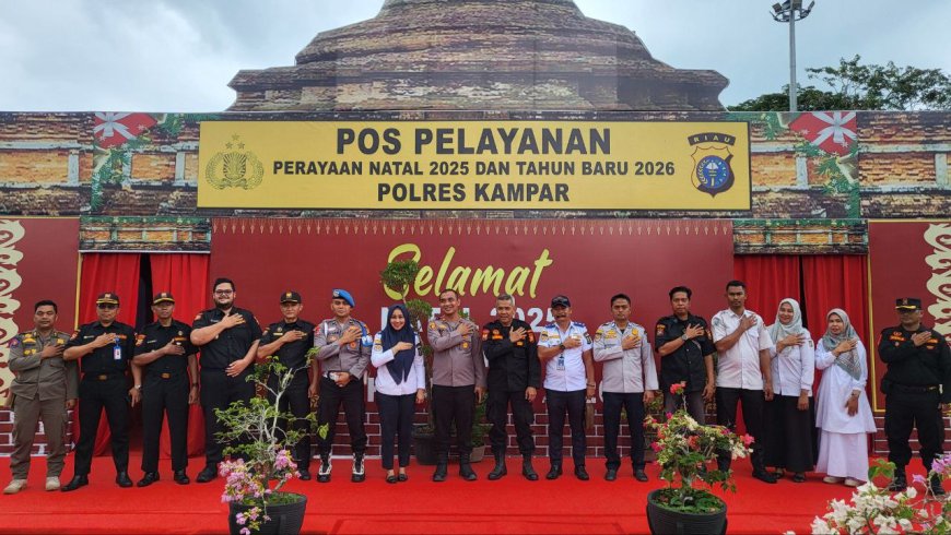 Kompol ( Purn) Martunus Pimpin Tim Supervisi Senkom Provinsi Riau Kunjungi Pospam Untuk Cek Kesiapan Pengamanan Mudik