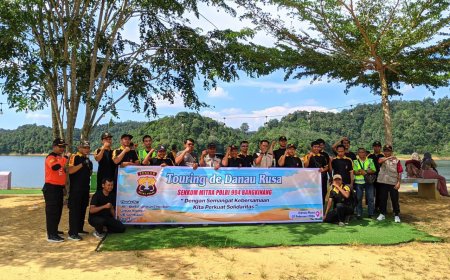Touring Kebersamaan Senkom Mitra Polri Kab. Kampar, Pacu Soliditas dan Kinerja Organisasi