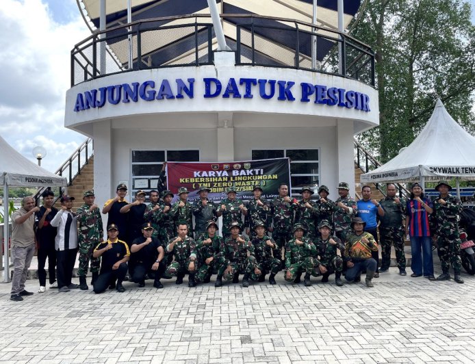 Sinergi TNI dan Masyarakat Wujudkan Lingkungan Bersih dan Sehat
