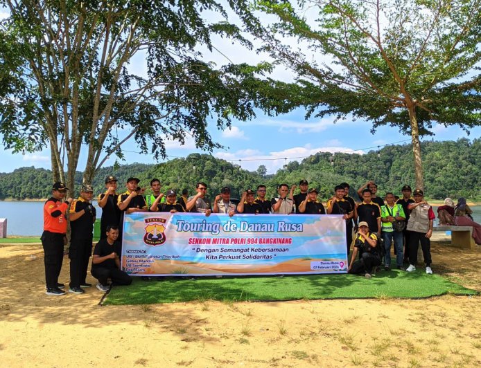 Touring Kebersamaan Senkom Mitra Polri Kab. Kampar, Pacu Soliditas dan Kinerja Organisasi
