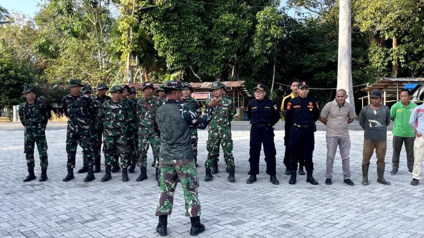 Sinergi TNI dan Masyarakat Wujudkan Lingkungan Bersih dan Sehat