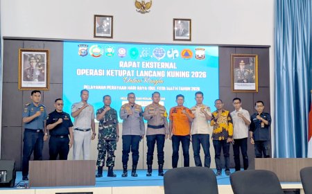 Kapolres Siak Gelar Rapat Eksternal Operasi Ketupat Lancang Kuning 2026, Perkuat Sinergitas Antar instansi