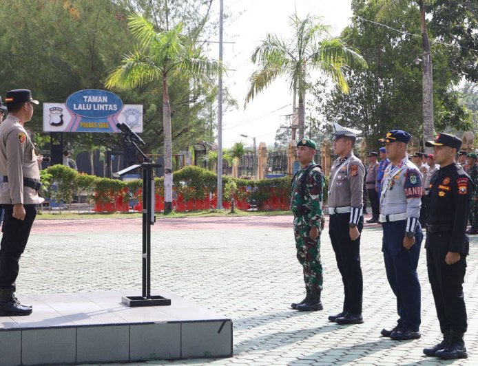 Operasi Ketupat Lancang Kuning 2026 Dimulai, Kapolres Siak AKBP Sepuh Ade Irsyam: Kami Siap Layani Masyarakat