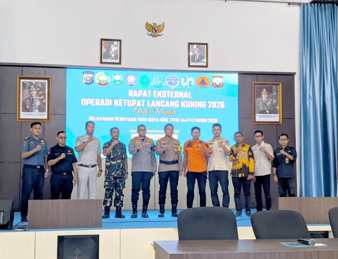Kapolres Siak Gelar Rapat Eksternal Operasi Ketupat Lancang Kuning 2026, Perkuat Sinergitas Antar instansi