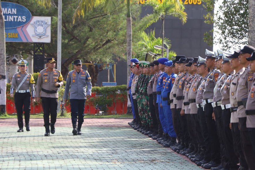Operasi Ketupat Lancang Kuning 2026 Dimulai, Kapolres Siak AKBP Sepuh Ade Irsyam: Kami Siap Layani Masyarakat
