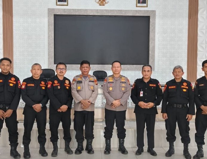 Senkom Rohil Ikuti Supervisi Pembinaan Polmas Yang Digelar Polda Riau