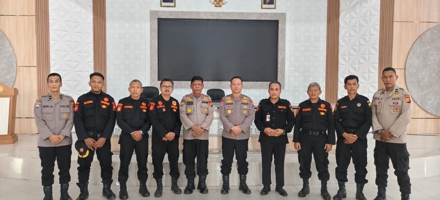 Senkom Rohil Ikuti Supervisi Pembinaan Polmas Yang Digelar Polda Riau