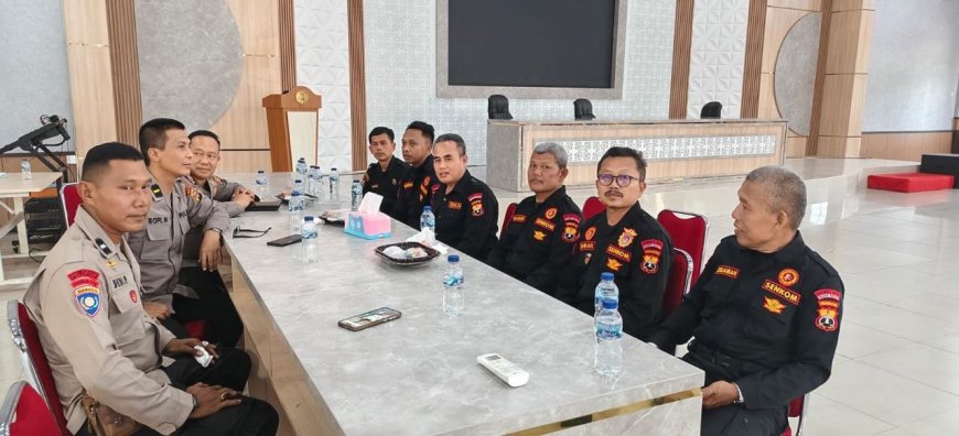 Senkom Rohil Ikuti Supervisi Pembinaan Polmas Yang Digelar Polda Riau