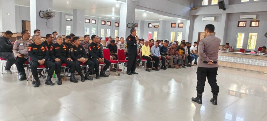 Senkom Rohil Ikuti Supervisi Pembinaan Polmas Yang Digelar Polda Riau